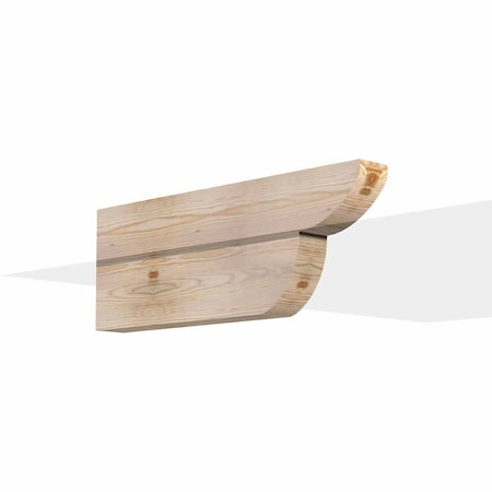 Crestline Smooth Rafter Tail, Douglas Fir, 3 1/2W X 12H X 32L